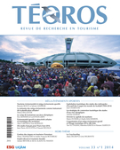 Cover of Méga-événements sportifs, Volume 33, Number 1, 2014, pp. 3-135, Téoros