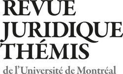 Logo for Revue juridique Thémis de l’Université de Montréal