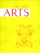 Cover of Number 7, Summer 1957, pp. 8-37, Vie des arts