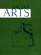 Cover of Number 8, Fall 1957, pp. 4-31, Vie des arts