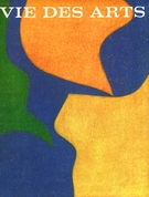 Cover of Number 62, Spring 1971, pp. 10-87, Vie des arts