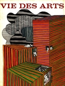 Cover of Number 69, Winter 1972–1973, pp. 13-99, Vie des arts