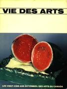 Cover of Volume 27, Number 107, Summer 1982, pp. 12-96, Vie des arts