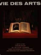 Cover of Volume 32, Number 128, September–Fall 1987, pp. 22-78, Vie des arts