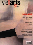 Cover of Volume 50, Number 204, Fall 2006, pp. 20-86, Vie des arts