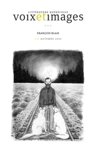 Cover for issue 'François Blais' of the journal 'Voix et Images'