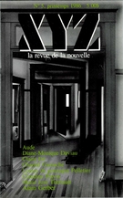 Cover of Number 5, Spring 1986, pp. 2-78, XYZ. La revue de la nouvelle