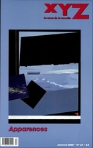 Cover of Apparences, Number 63, Fall 2000, pp. 4-102, XYZ. La revue de la nouvelle
