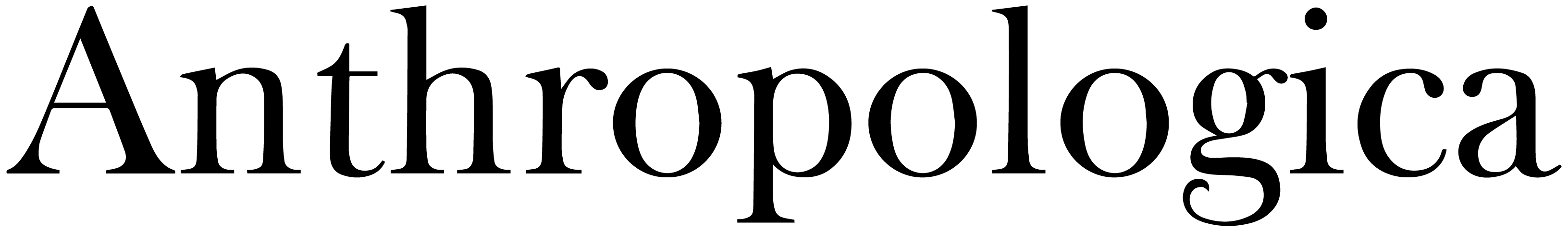 Logo pour Anthropologica