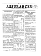 Couverture de Volume 1, numéro 4, 1933, p. 1-4, Assurances