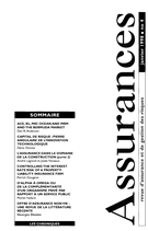 Couverture de Volume 65, numéro 4, 1998, p. 467-647, Assurances