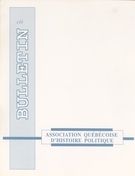 Couverture de Volume 1, numéro 1, automne 1992, p. 1-24, Bulletin d'histoire politique