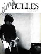 Couverture de Volume 3, numéro 3, décembre 1982, janvier 1983, p. 1-12, Ciné-Bulles