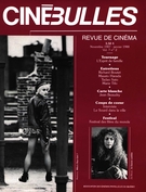 Couverture de Volume 7, numéro 2, novembre 1987, janvier 1988, p. 2-53, Ciné-Bulles