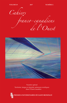 Couverture de Territoire, langue et identité : présences nordiques dans l’Ouest canadien, Volume 29, numéro 2, 2017, p. 349-555, Cahiers franco-canadiens de l'Ouest