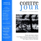 Couverture de Écrire entre bruit et silence, Numéro 15, printemps 2008, p. 9-195, Contre-jour