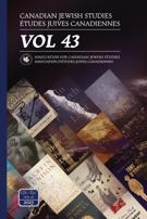 Couverture du numéro 'Volume 43, automne 2025' de la revue 'Canadian Jewish Studies / Études juives canadiennes'