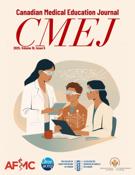 Couverture du numéro 'Special Issue on the use of artificial intelligence in health professions education' de la revue 'Canadian Medical Education Journal / Revue canadienne de l'éducation médicale'