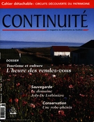 Couverture de Tourisme et culture, Numéro 81, été 1999, p. 3-66, Continuité