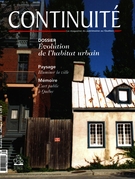 Couverture de Regards sur la ville, Numéro 86, automne 2000, p. 3-62, Continuité