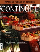 Couverture de Place aux marchés, Numéro 98, automne 2003, p. 3-66, Continuité