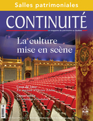 Couverture de La culture mise en scène, Numéro 129, été 2011, p. 5-62, Continuité