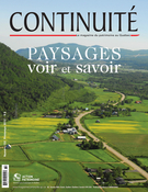 Couverture de Paysages, Numéro 132, printemps 2012, p. 5-54, Continuité