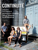Couverture de Patrimoine et participation citoyenne. Nous faisons la différence, Numéro 158, automne 2018, p. 5-50, Continuité