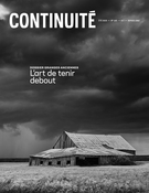 Couverture de Granges anciennes. L’art de tenir debout, Numéro 165, été 2020, p. 5-50, Continuité