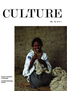 Couverture de Volume 2, numéro 2, 1982, p. 3-126, Culture
