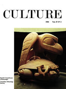 Couverture de Volume 4, numéro 2, 1984, p. 3-94, Culture