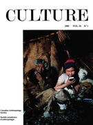 Couverture de Volume 9, numéro 1, 1989, p. 3-102, Culture