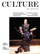 Couverture de DE LA MÉTHODE À LA MODESTIE : FAIRE ET PENSER L′ETHNOGRAPHIE AUJOURD’HUI, Volume 11, numéro 1-2, 1991, p. 3-175, Culture