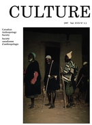 Couverture de Volume 17, numéro 1-2, 1997, p. 5-139, Culture