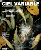 Couverture du numéro 'Plantes et jardins' de la revue 'Ciel variable'