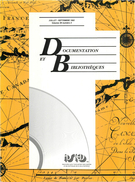 Couverture de Volume 39, numéro 3, juillet–septembre 1993, p. 107-183, Documentation et bibliothèques