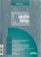 Couverture de Volume 45, numéro 2, avril–juin 1999, p. 51-90, Documentation et bibliothèques