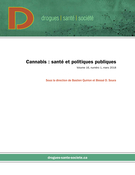 Couverture de Cannabis : santé et politiques publiques, Volume 16, numéro 1, mars 2018, p. I-116, Drogues, santé et société