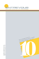 Couverture de Numéro 10, 2019, p. 6-59, Entrevous