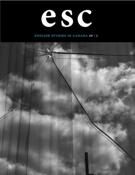 Couverture du numéro 'Special issue--Iranian Literature in Diaspora: Re-Writing History, or Writing a Nation in Exile, Echoes of Woman, Life, Freedom' de la revue 'English Studies in Canada'