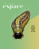 Couverture de Point de vue animal, Numéro 121, hiver 2019, p. 2-105, Espace
