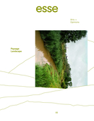 Couverture de Paysage, Numéro 88, automne 2016, p. 4-115, esse arts + opinions