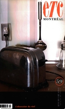 Couverture de L’obsession du réel, Numéro 59, septembre–octobre–novembre 2002, p. 4-77, ETC