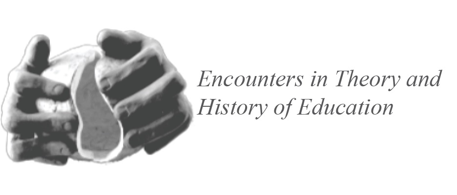Logo pour Encounters in Theory and History of Education / Rencontres en Théorie et Histoire de l'Éducation / Encuentros en Teoría e Historia de la Educación