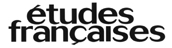 Logo de Études françaises