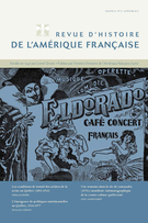 Couverture de Volume 67, numéro 2, automne 2013, p. 137-265, Revue d’histoire de l’Amérique française
