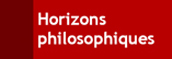 Logo pour Horizons philosophiques