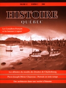 Couverture de Volume 12, numéro 2, 2006, p. 3-38, Histoire Québec