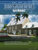 Couverture de Volume 16, numéro 3, 2011, p. 4-45, Histoire Québec