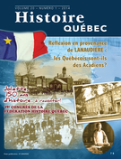 Couverture de Réflexion en provenance de <span class="majuscule">Lanaudière</span>, Volume 20, numéro 1, 2014, p. 4-58, Histoire Québec